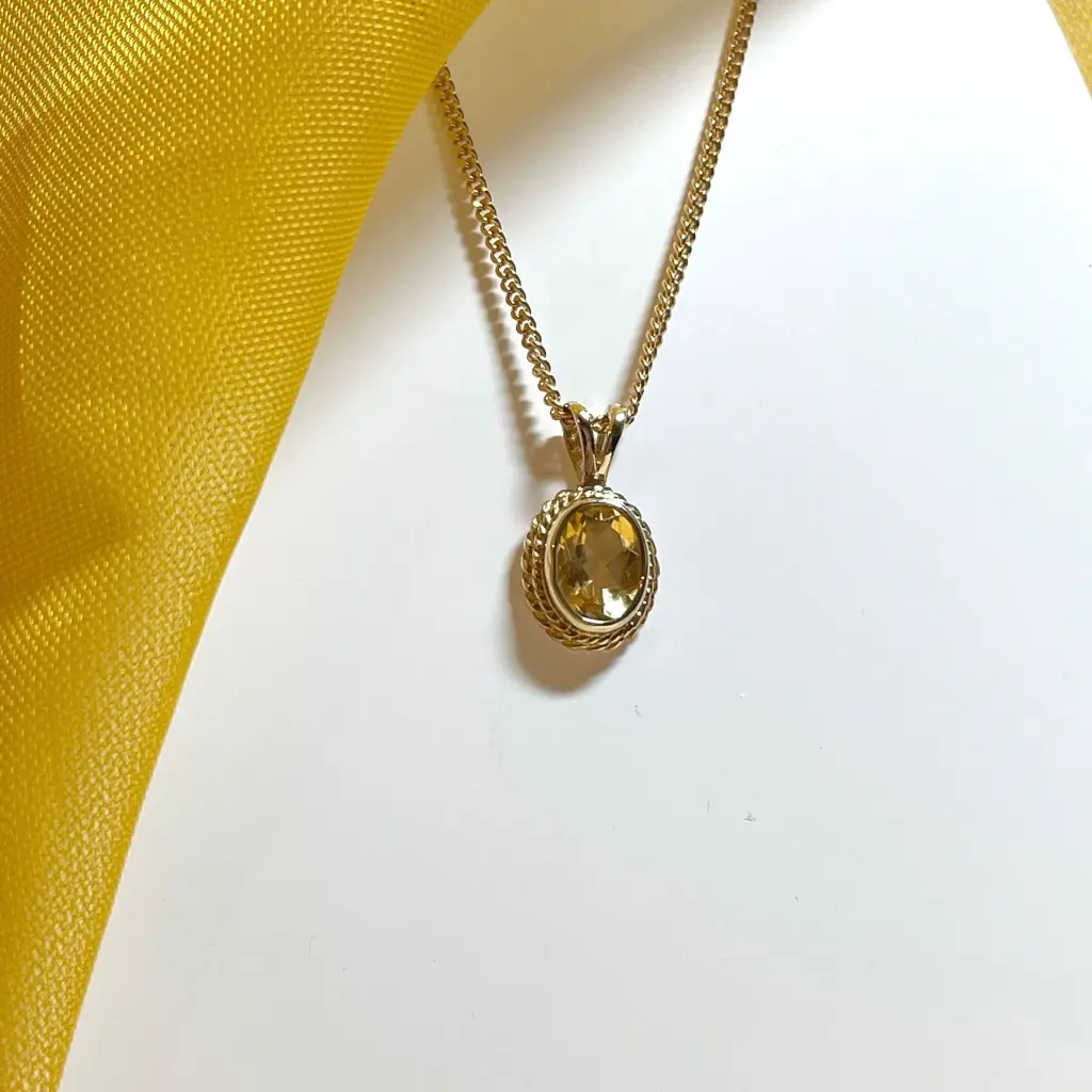 Citrine Oval Pendant - Multinex International (1).webp