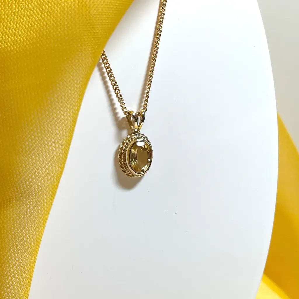 Citrine Oval Pendant - Multinex International (2).webp