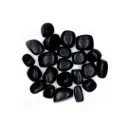 Natural Black Obsidian Gemstone (4 Pcs)
