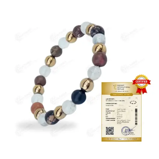[MI-IB04] Attract Luck - Natural Gemstone Intention Bracelet (Certified)