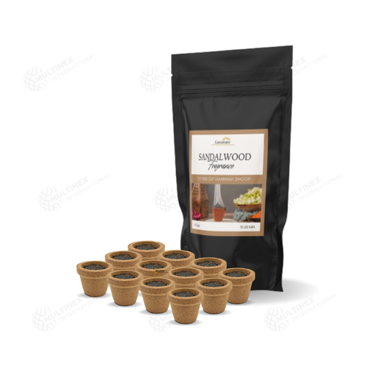 [MI-ICUP02] Sandalwood - Premium Incense Cups (Sambrani)