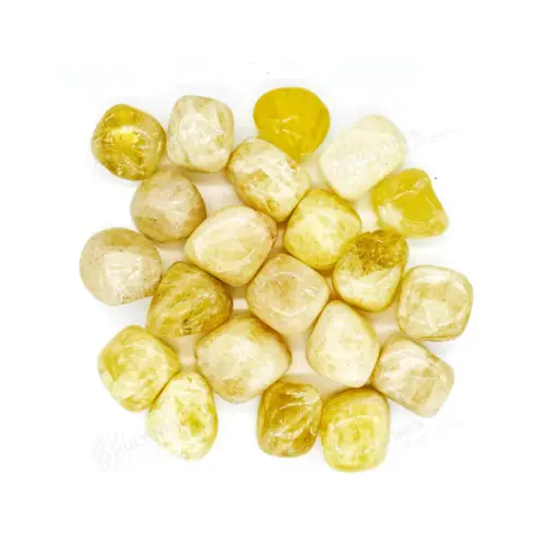 [MI-TS02] Natural Citrine Tumble Gemstone (4 Pcs)