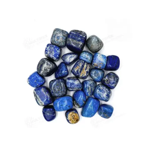 [MI-TS04] Natural lapis lazuli Tumble Gemstone (4 Pcs)